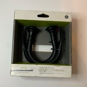 Threshold Quality & Design Decorative Drapery HoldBacks Mounting Hardware New